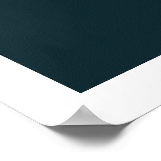 レトロシンクテレーハイクデザインギフト ポスター (角)