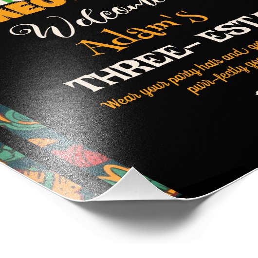 レトロシンコデマヨキュートキャットスリーエスタウェルカム フォトプリント            (角)