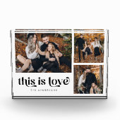 レトロシンプルこれがラブコラージュ フォトブロック (正面)