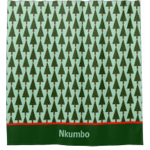 レトロシンプルクリスマスツリー下部縁ど