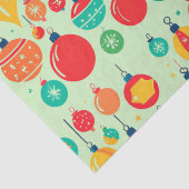 レトロシンプルクリスマス装飾模様 薄葉紙 (詳細)