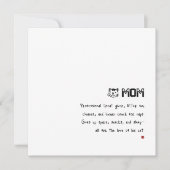 レトロシンプルサンセットキャットポーズキャッおもしろいトママモカード カード (正面)