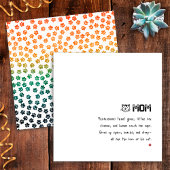 レトロシンプルサンセットキャットポーズキャッおもしろいトママモカード カード