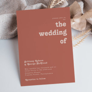 レトロシンプルビベス  古いバラ結婚の 招待状