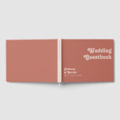 レトロシンプルビベス |旧バラ結婚のゲストブック ゲストブック (全面)