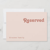 レトロシンプルビベス |赤面ピンク予約 (正面)