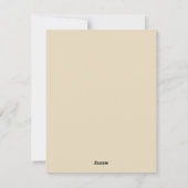 レトロシンプルヴィンテージクリスマスサンタクロース シーズンカード (裏面)