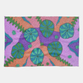 レトロシーガーデン抽象芸術   キッチンタオル (横)