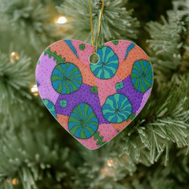 レトロシーガーデン抽象芸術 セラミックオーナメント