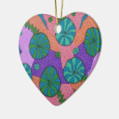 レトロシーガーデン抽象芸術 セラミックオーナメント (左)