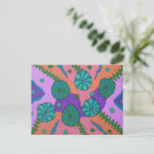 レトロシーガーデン抽象芸術 ポストカード (スタンド正面)