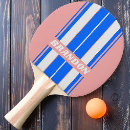 レトロシーキスストライプボード名 卓球ラケット