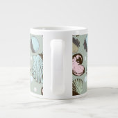 レトロシーシェルパターン ジャンボコーヒーマグカップ (裏面)