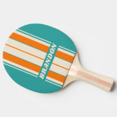 レトロシーブリーズボーストライプドの名前 卓球ラケット (横)