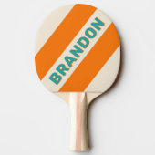 レトロシーブリーズヴィーストライプブはっきりした名 卓球ラケット (裏面)