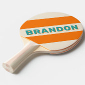 レトロシーブリーズヴィーストライプブはっきりした名 卓球ラケット (正面アングル)