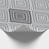 レトロシームレスパターン、敷物、カーペット  ラッピングペーパー (角)