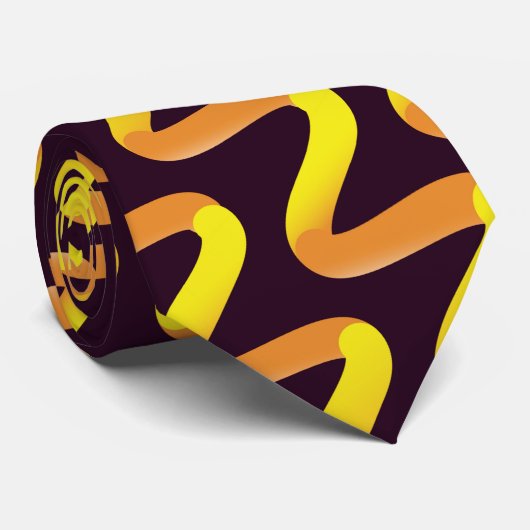 レトロジグザグ ネクタイ (ロール)