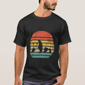 レトロジャイアントパンダ - パンダのビンテージ Tシャツ