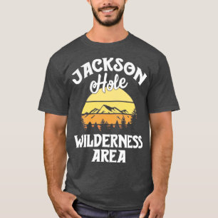 レトロジャクソンホールTシャツワイオミングヴィンテージウィルダン Tシャツ