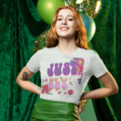 レトロジャストフライグルーヴィーフローラカラフルヴィンテージ Tシャツ