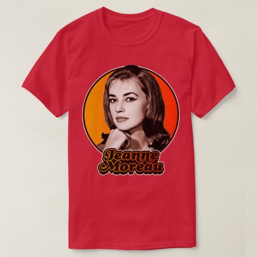 レトロジャンヌモロー Tシャツ (デザイン正面)