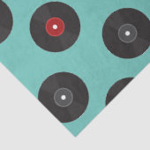 レトロジュークボックスレコードパターン 薄葉紙 (詳細)