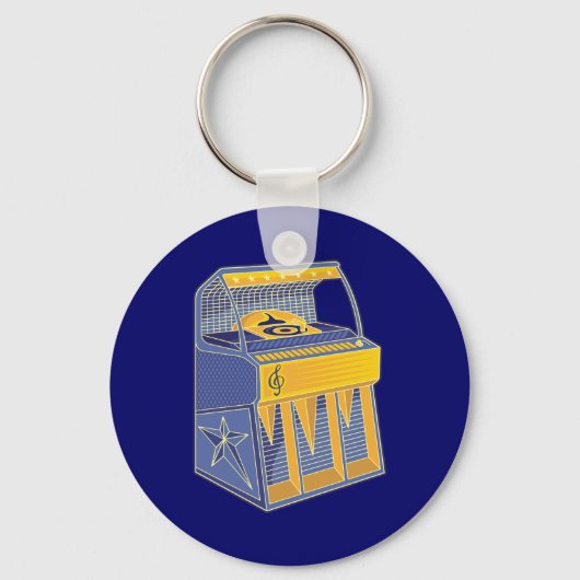 レトロジュークボックス キーホルダー (正面)