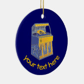 レトロジュークボックス セラミックオーナメント (右)