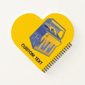 レトロジュークボックス ノートブック (裏面)