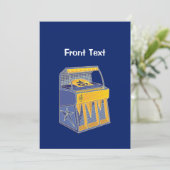 レトロジュークボックス 招待状 (スタンド正面)