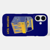 レトロジュークボックス Case-Mate iPhoneケース (裏面 (横))