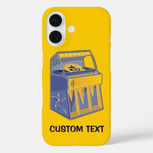 レトロジュークボックス Case-Mate iPhoneケース (裏面)