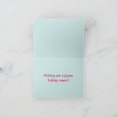 レトロジョイクリスマスカード シーズンカード (内部)