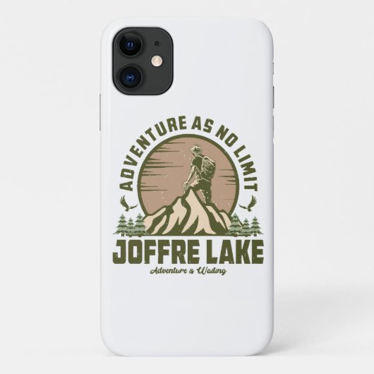 レトロジョフリー湖ハイキング Case-Mate iPhoneケース (裏面)