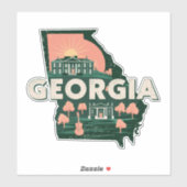 レトロジョージア シール (シート)