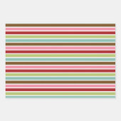 レトロジンジャーブレッド ラッピングペーパーシート (正面3)