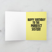 レトロジンジャー猫誕生日カード シーズンカード (内部)