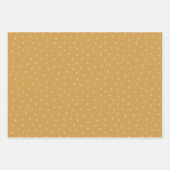 レトロジンルベルズクリスマスラッピング紙セット ラッピングペーパーシート (正面3)