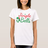 レトロジンルベルズクリスマス Tシャツ (正面)