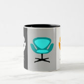 レトロスイベル ツートーンマグカップ (中央)