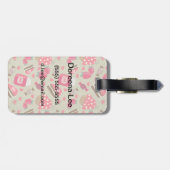 レトロスイーツ ラゲッジタグ (裏面横)