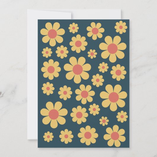 レトロスウィート16バースデーパーティー 招待状 (裏面)