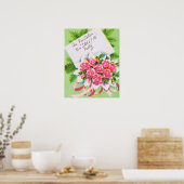 レトロスウィート16招待状 ポスター (キッチン)