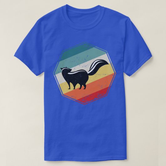 レトロスカンク Tシャツ (デザイン正面)