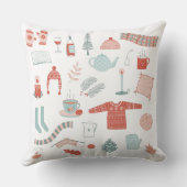 レトロスカンジナビアハイゲ クッション (裏面)