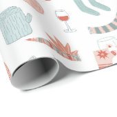 レトロスカンジナビア・クリスマス ラッピングペーパー (ロールコーナー)