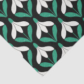 レトロスカンジミッドセンチュリーモダンスノードロップパターン 薄葉紙 (詳細)