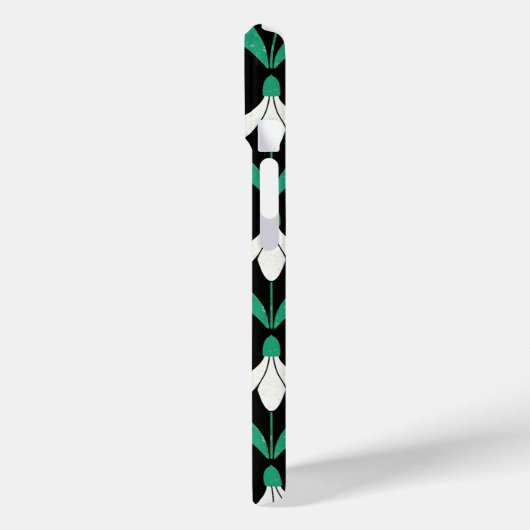 レトロスカンジミッドセンチュリーモダンスノードロップパターン Case-Mate iPhoneケース (裏面 / 左)