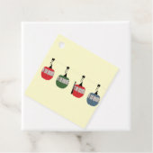 レトロスキーゴンドラリフトスキーヤークリーム フェイバータグ (インサイチュ)